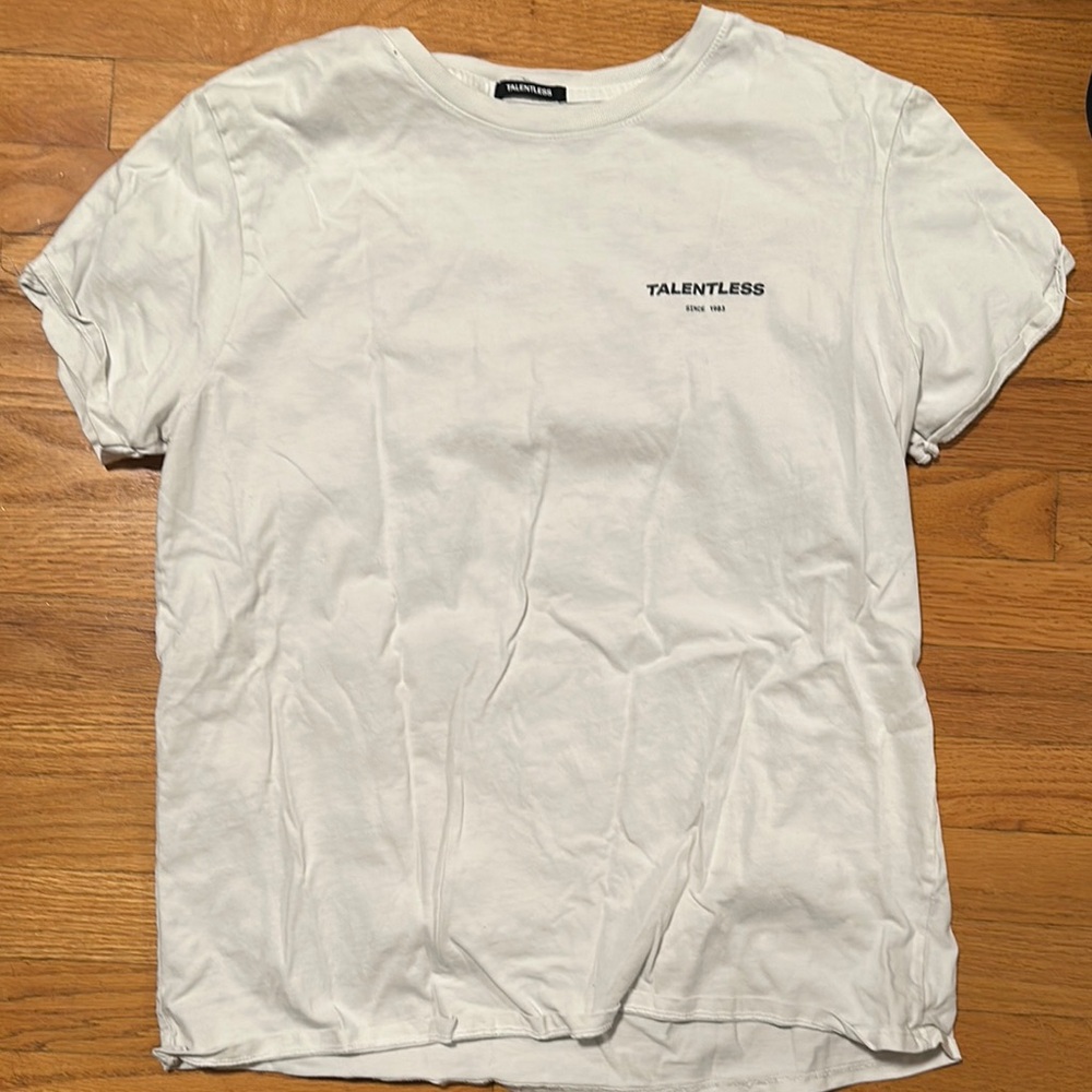Talentless White Men's T-Shirt
